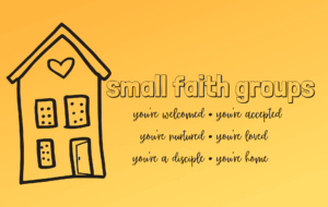 Small Faith Group Thoughts