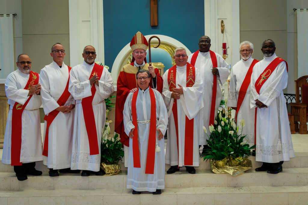 Our Priests and Deacons with Bishop Noonan 2023