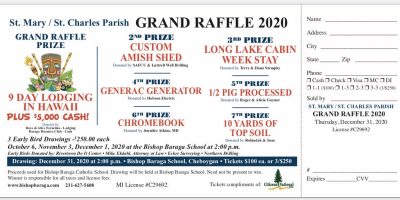 Bishop Baraga Booster Tickets Available