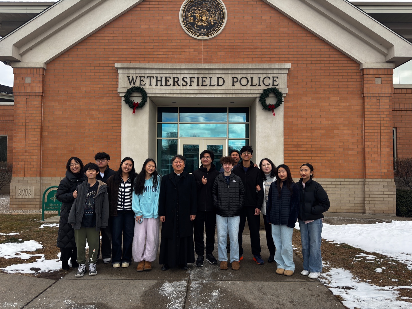 주일학교 Wethersfield Police 방문