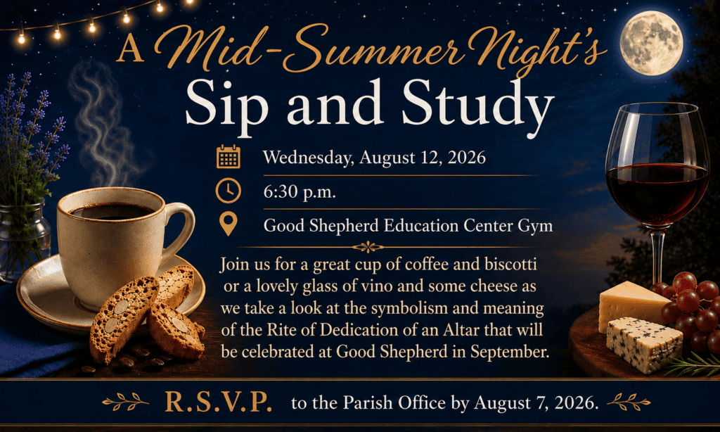 A Mid-Summer Night’s Sip and Study