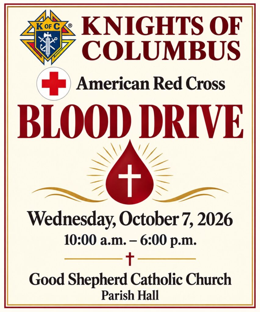 Knights of Columbus Blood Drive