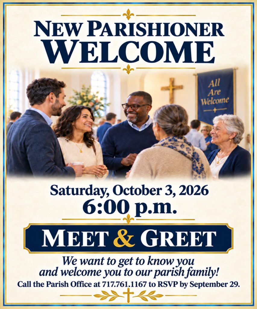 New Parishioner Welcome