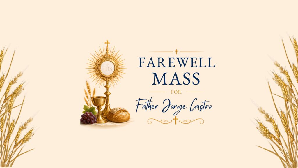 Farewell Mass for Father Jorge Castro