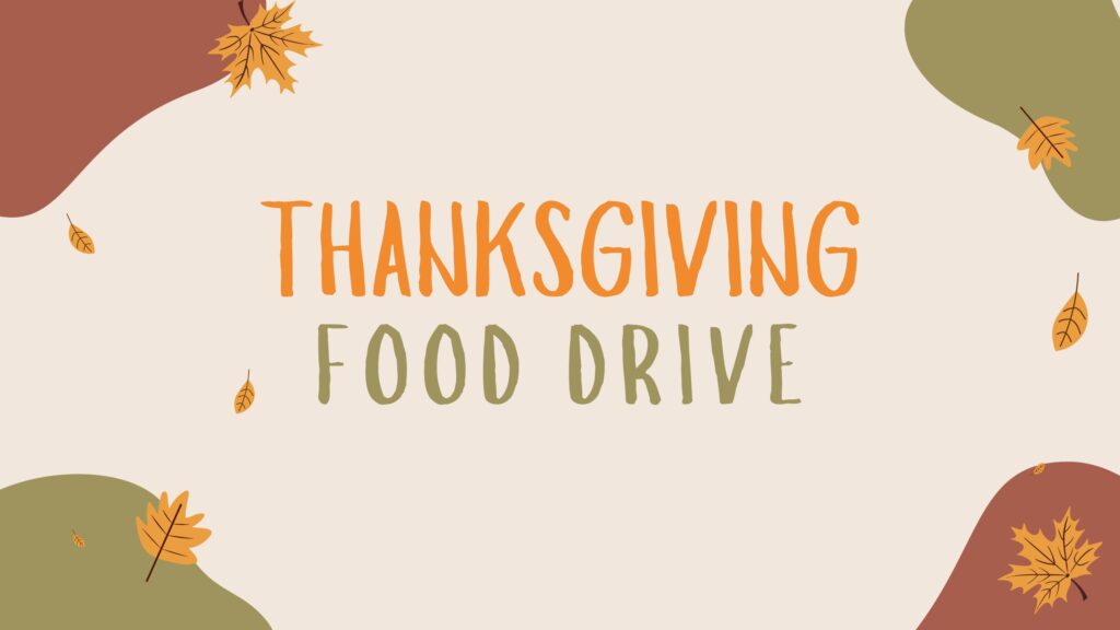 Thanksgiving Food Drive