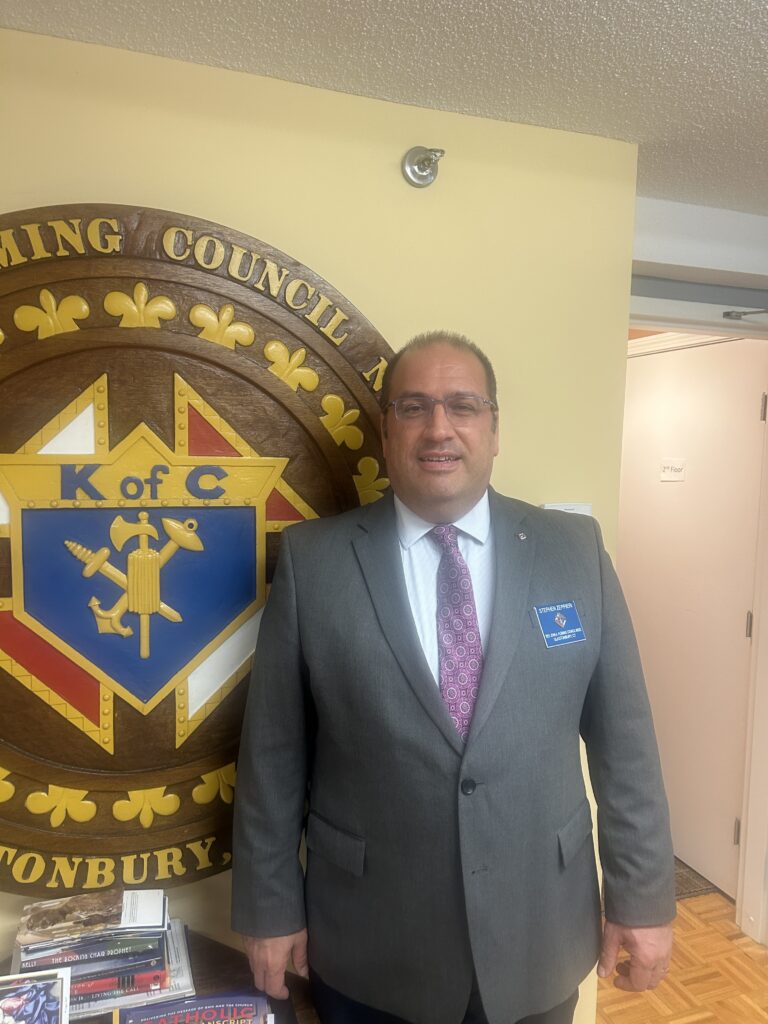 Steve Zeppieri elected Grand Knight of Knights of Columbus Council #2533