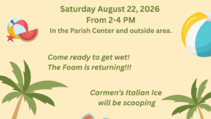 Family Faith Formation Welcome Back Celebration – August 22nd
