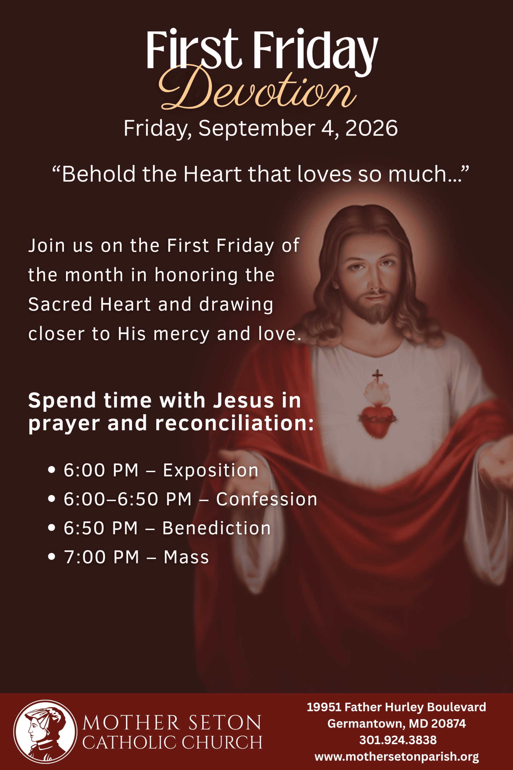 First Friday, September 4th