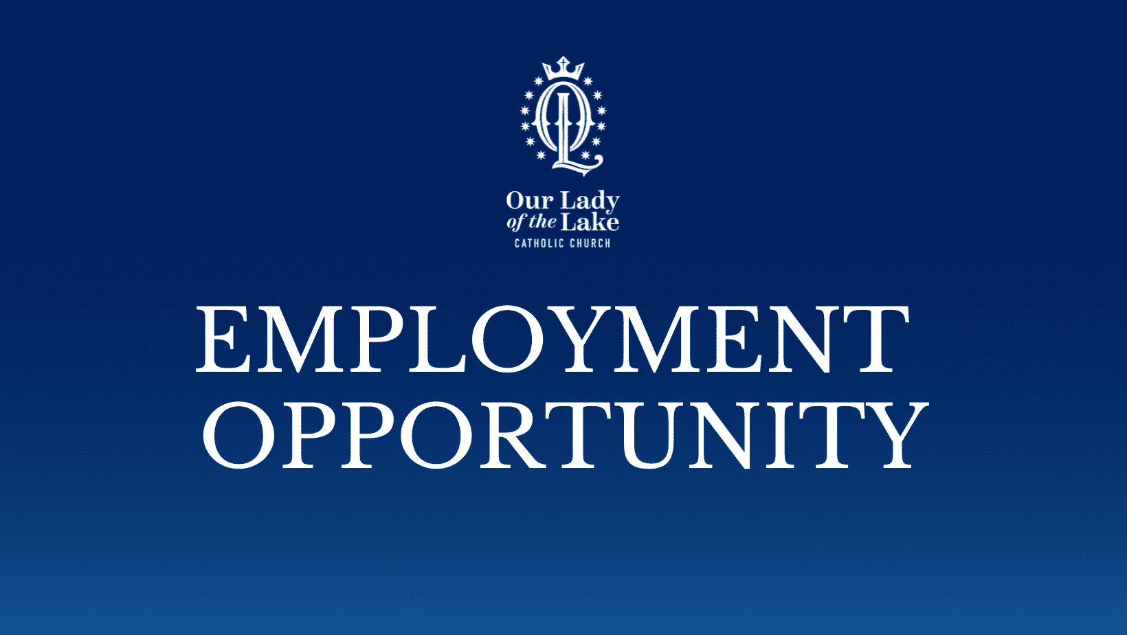 Employment Opportunities