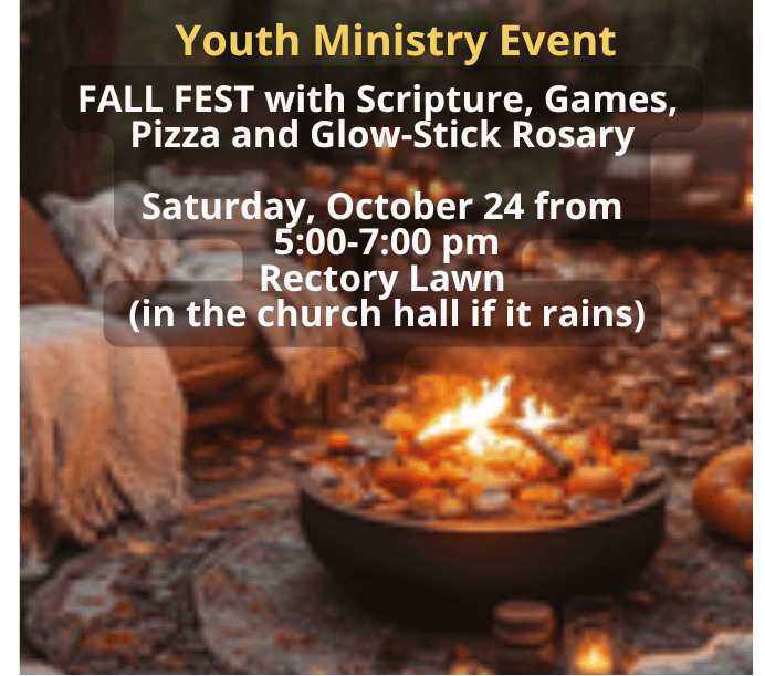 Youth Ministry – October