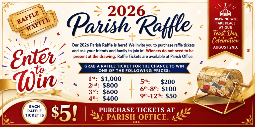 2026 Parish Raffle