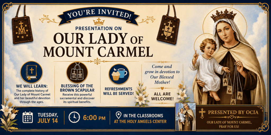 Our Lady of Mount Carmel Presentation