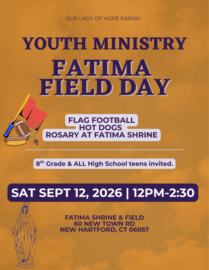 Youth Ministry: Fatima Field Day