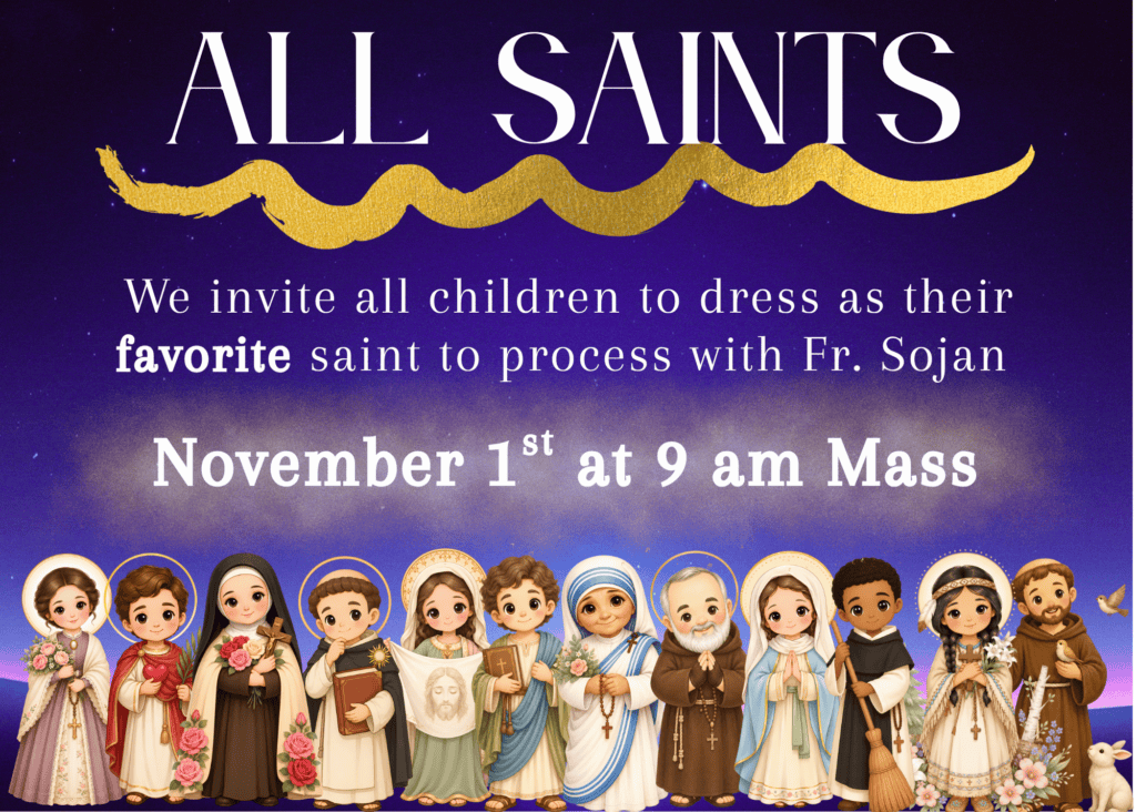 Calling All Future Saints!