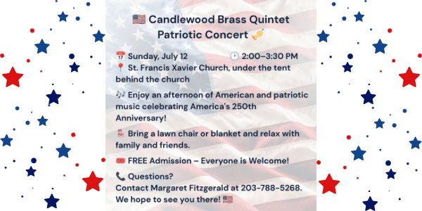 Candlewood Brass Quintet Patriotic Concert 7/12/26