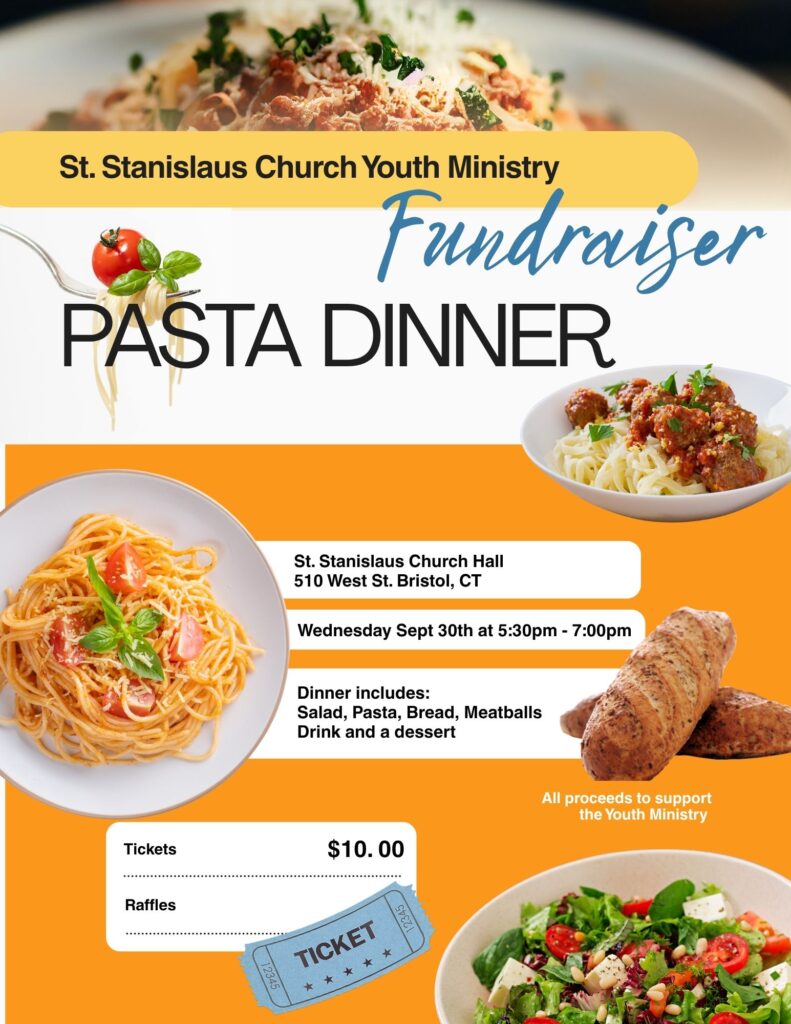 Pasta Dinner | September 30