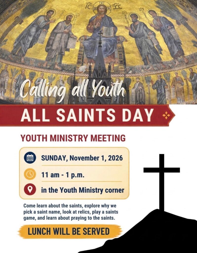 YM All Saints Day Meeting | November 1