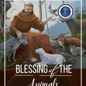 Blessing of the animals – Oct 4 at 1:00 p.m.