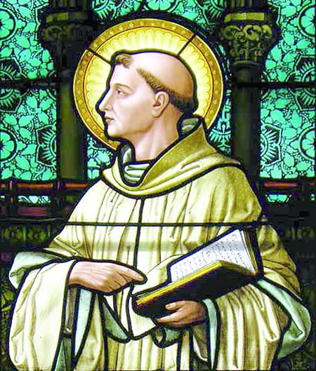 St. Bernard of Clairvaux (Aug. 20) Doctor of the Church, patron of candle-makers, beekeepers and wax refiners