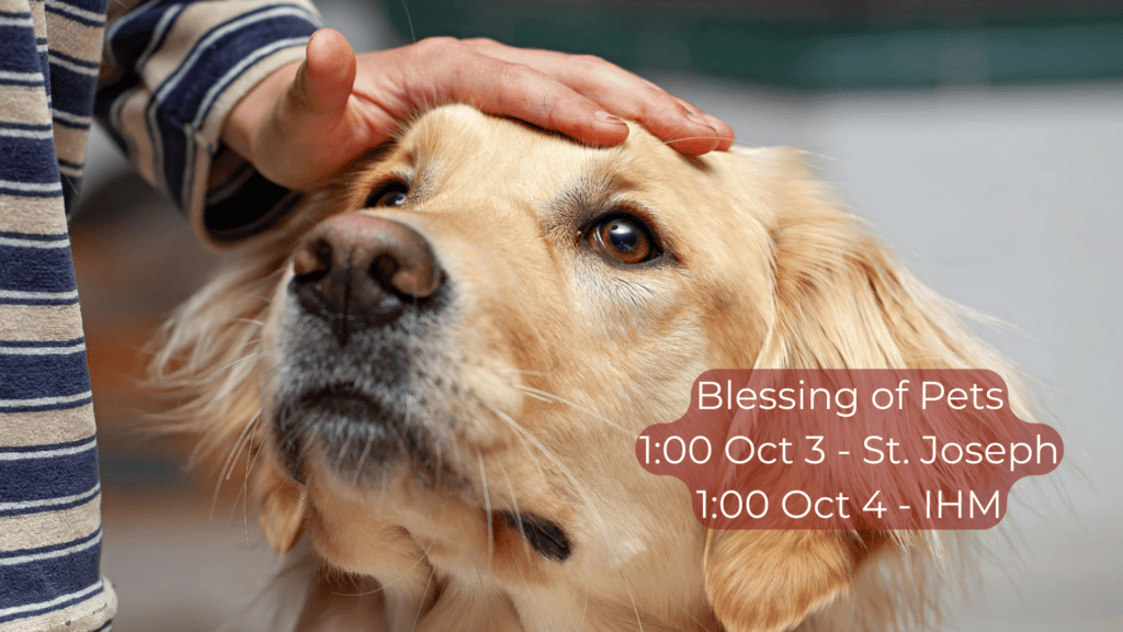 Blessing of Pets