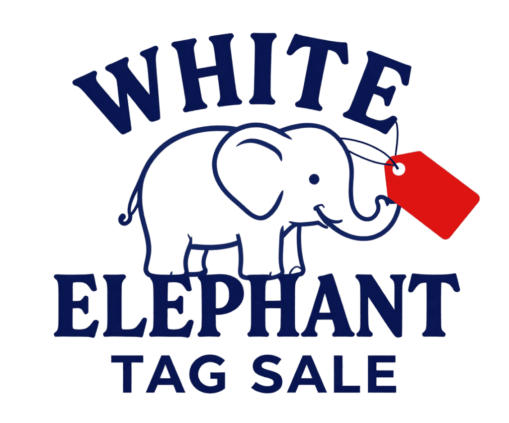 White Elephant Tag Sale