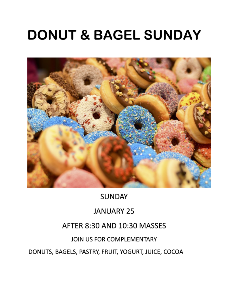 DONUT & BAGEL SUNDAY 🍩
