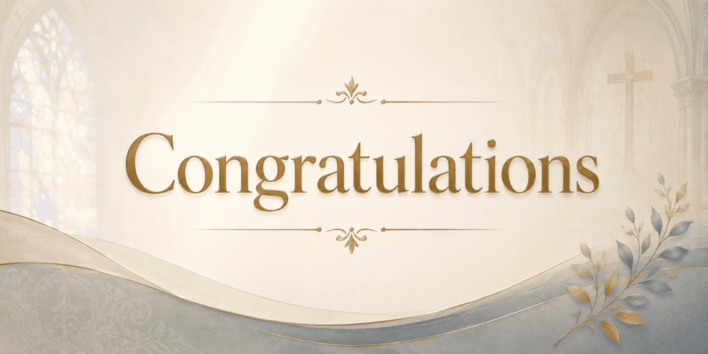 Congratulations to Father Carlos