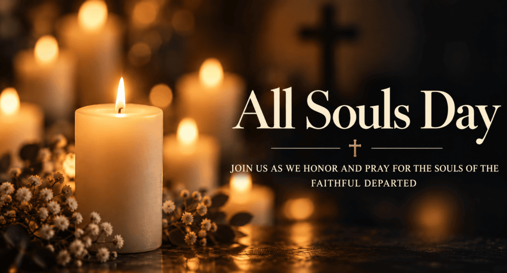 In Honor of All Soul’s Day, Monday, November 2, at 7:00 pm