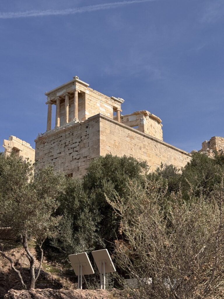 The Temple of Athena Nike on the Acropolis