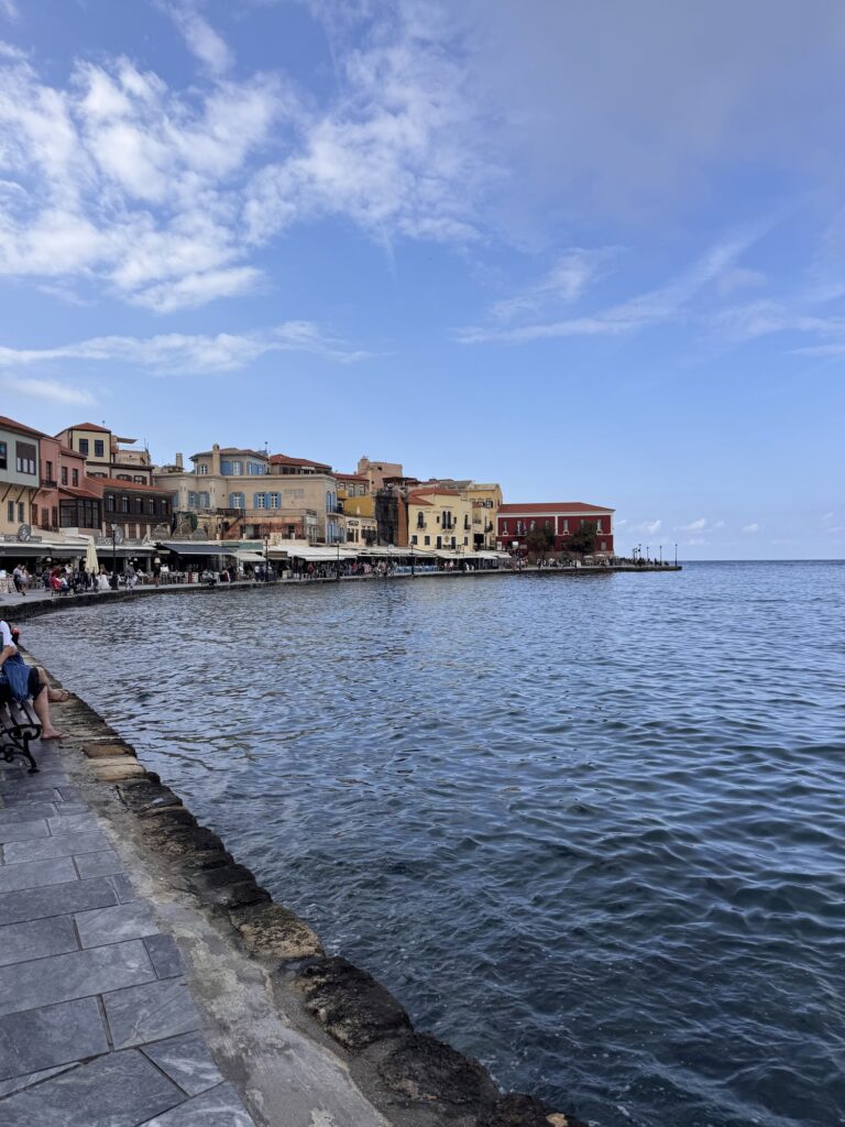 The Venetian harbor of Chania