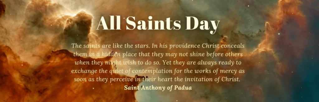 All Saints Party, Nov. 1