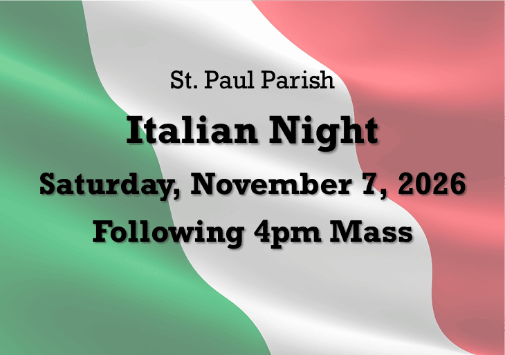 2026 Italian Night
