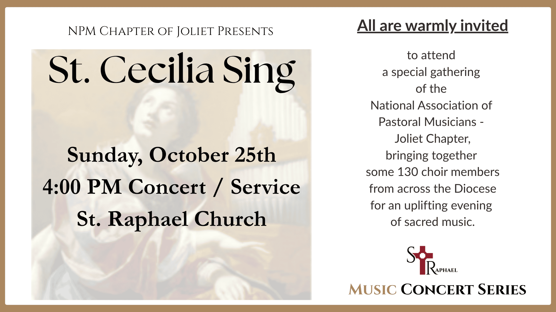 St. Cecilia Sing: An Evening of Sacred Music