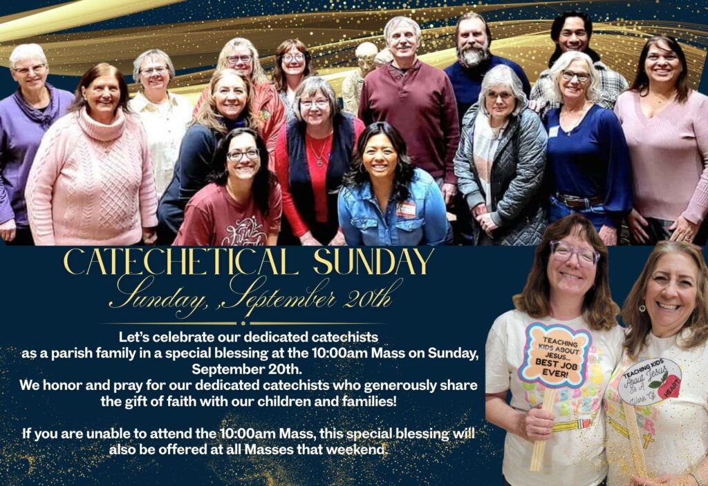 Catechetical Sunday, Sept 20