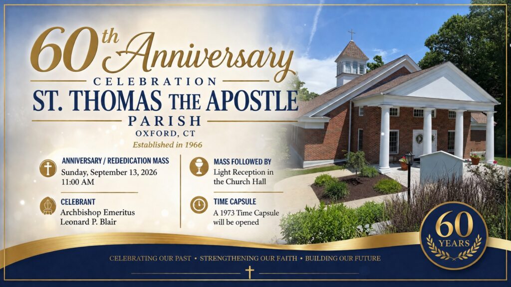60th Anniversary Reopening & Rededication Mass