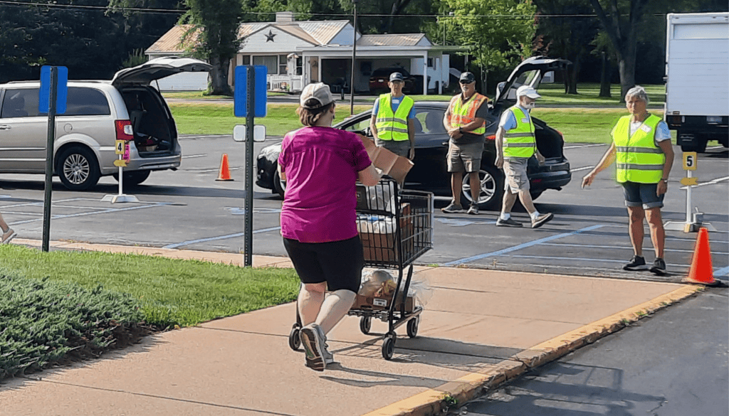 Food Truck Update: 107 Volunteers, 127 Households Served