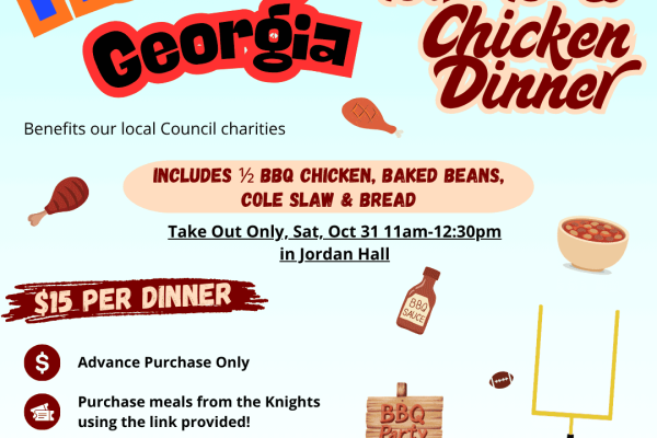 Florida-Georgia BBQ Chicken Dinner