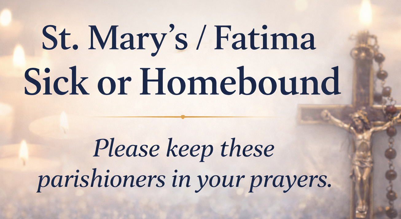 Prayer Intentions for the Sick