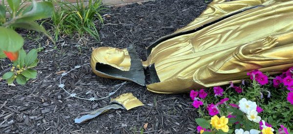 Statue Vandalized