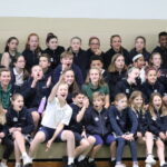 Catholic school children image