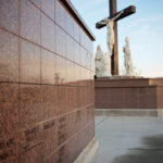 Jesus Christ on the cross statue