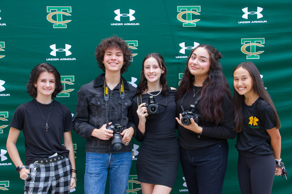 Photography Students From Trinity Catholic School