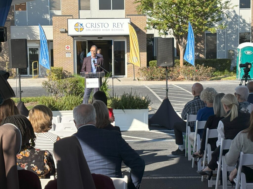 Cristo Rey Ground Breaking Tom Chandler Board Chair Speech