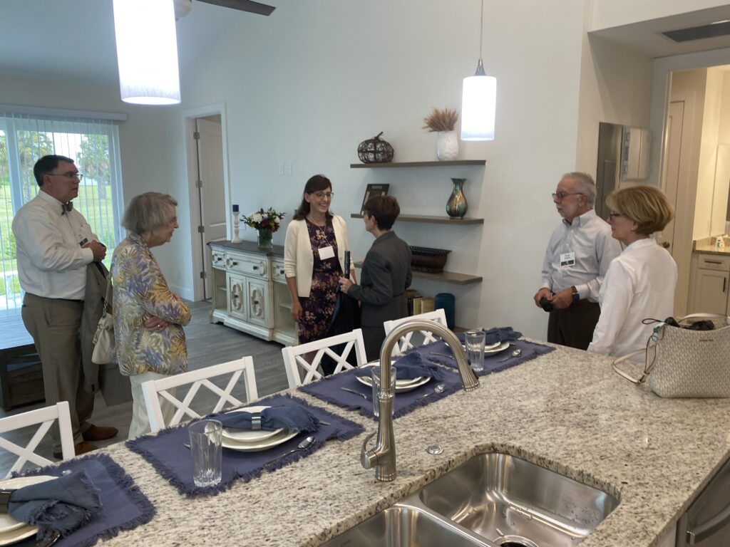 Emmaus Building Blessing Ceremony Indoors Tour