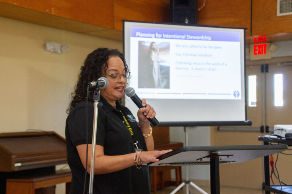 Discipleship Day at Our Lady of Grace Presentation by Doris Qui&ntilde;ones Image