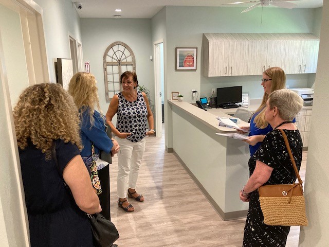 Women's Philanthropic Giving Circle Sanford Pregnancy Center Visit Image