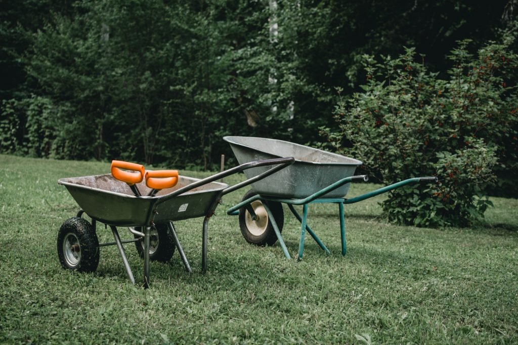 http://two%20wheelbarrows%20and%20garden%20tools
