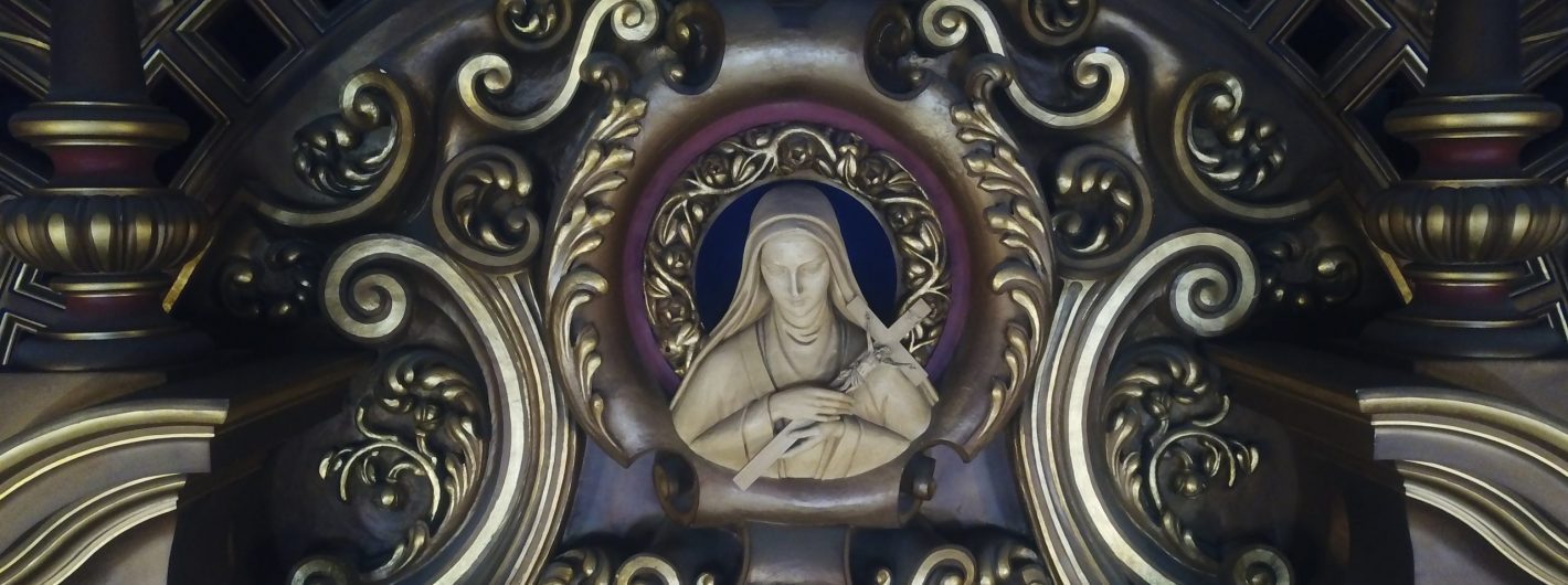 St Therese Reredos