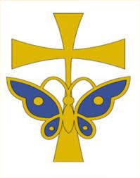 Butterfly over Cross