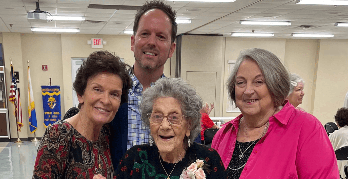 Epiphany Parish celebrates oldest parishioner